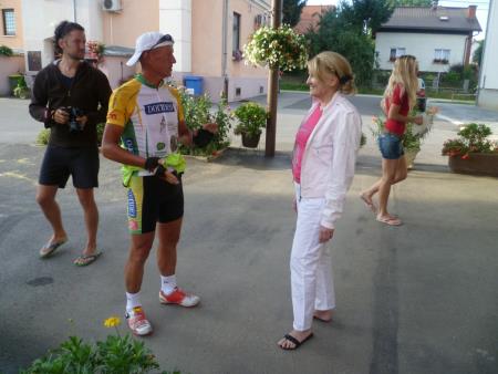 211 lipovih listov ze zeleno Slovenijo – obisk Radovana Skubica Hilarija v Občini Razkrižje, avgust 2013 1